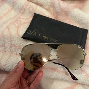 Desi Perkins x quay sunglasses
